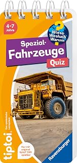 Tiptoi Quizbuch Spezialfahrzeuge ab 4 Jahren