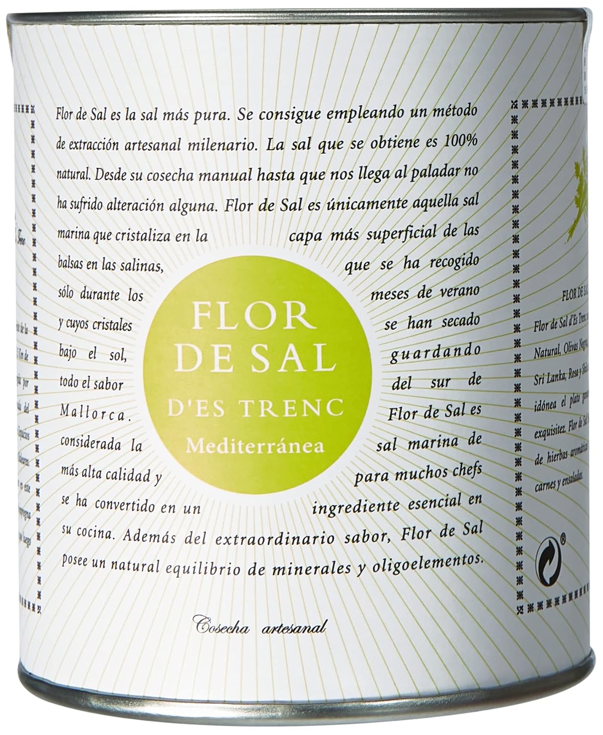 Hand Harvested Mediterranean Sea Salt with Herbs Fleur