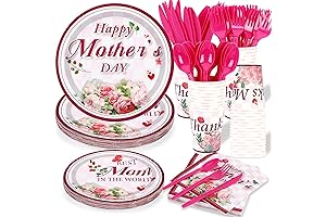 SEPGLITTER Mother's Day Napkins | Premium Tableware for Celebrations