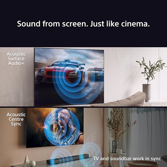 Sony BRAVIA 8A OLED 55 Inch 4K HDR Google Smart TV, Gaming Features for PlayStation 5 and IMAX Enhanced, Dolby Vision Atmos, Google Cast, Apple AirPlay, 120Hz 55XR8A [Energy Class F]