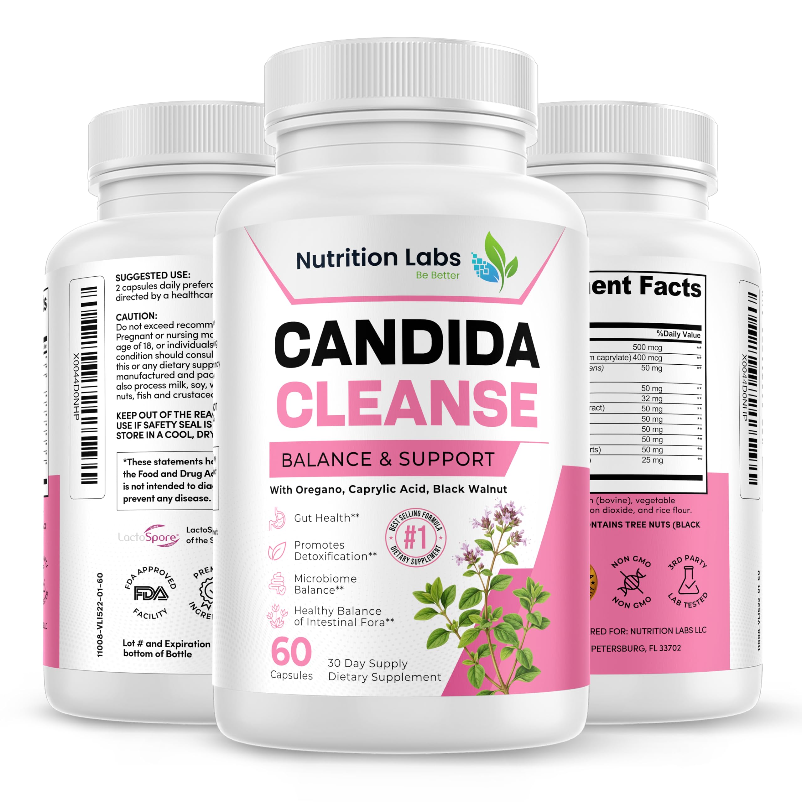 Amazon.com: Candida Cleanse Supplement for Balance & Support