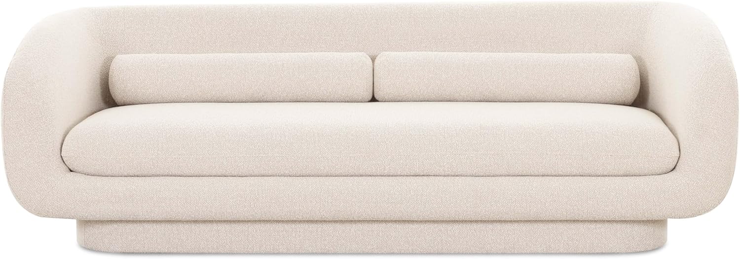 Tov Furniture Simone Cream Boucle Sofa