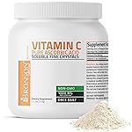 Bronson Vitamin C Powder Pure Ascorbic Acid Soluble Fine Non GMO Crystals - Promotes Healthy Immune System and Cell Protection - Powerful Antioxidant - 1 Kilogram (2.2 Lbs)