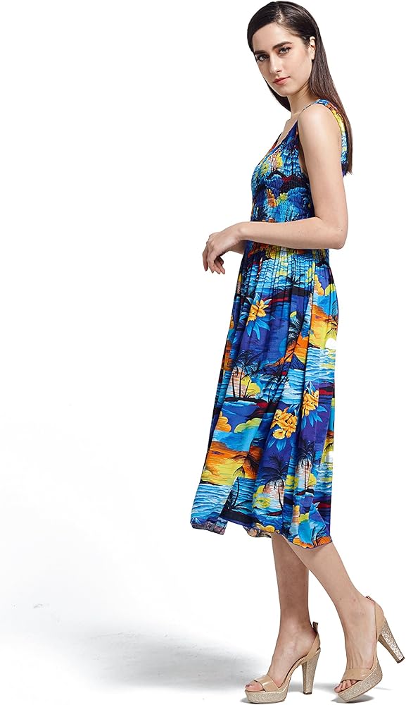 slim fit dress slacks White Long Ruffled Hawaiian Muumuu Hibiscus Leis White / 2XL main image 1