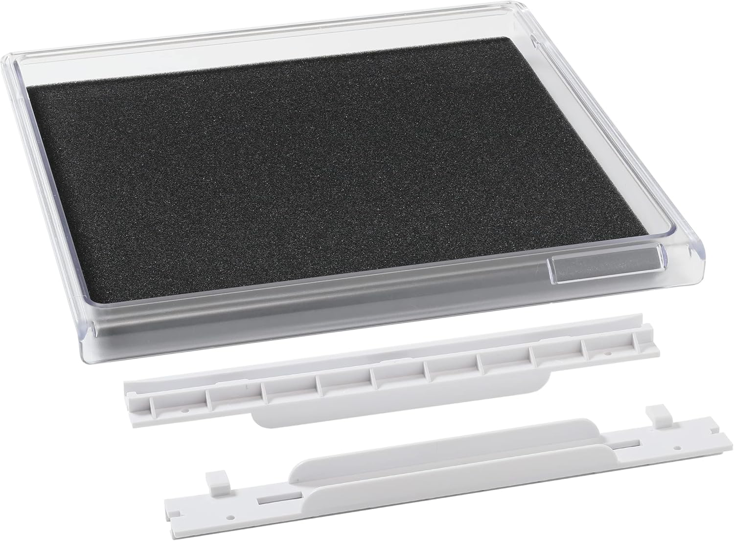 Toyo Living OP-AD-D(S)-WH Moisture-Proof Cabinet Optional Drawer Shelf, S, Clear (Rail: White)