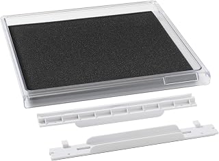 Toyo Living OP-AD-D(S)-WH Moisture-Proof Cabinet Optional Drawer Shelf, S, Clear (Rail: White)