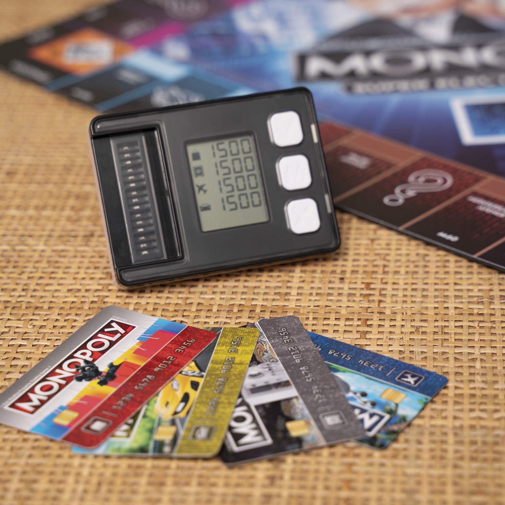 Monopoly Super Electronique, Jeu de société Classique, Technologie sans Contact, Jeu de société, Dès 8 Ans