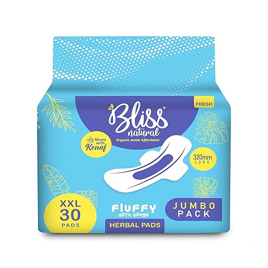 Buy BLISSNATURAL Organic Sanitary Pads For Women RashFree Sanitary
