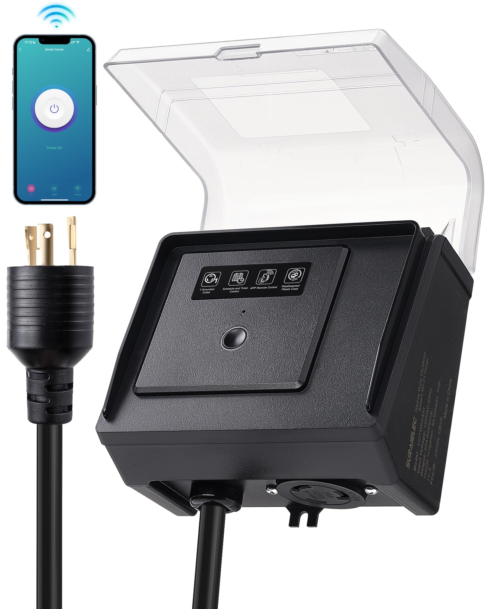 Amazon.com : SURAIELEC WiFi Pool Timer for Above-Ground Pools