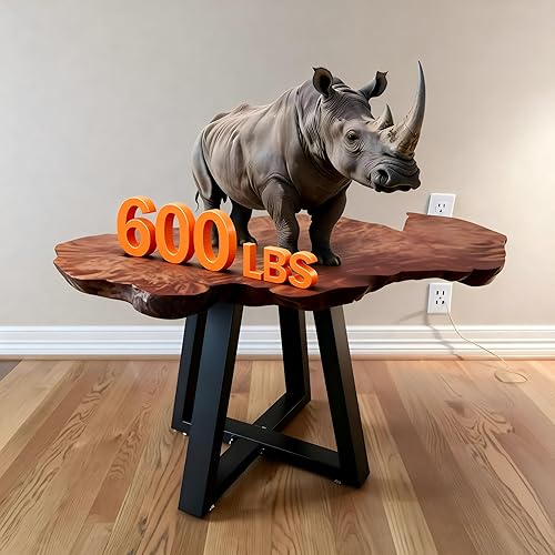 Miniatura 2 de FUSHIAIPTC Patas de metal para mesa auxiliar de 18 pulgadas, patas de banco resistentes para mesa auxiliar, escritorios modernos, mesas de noche