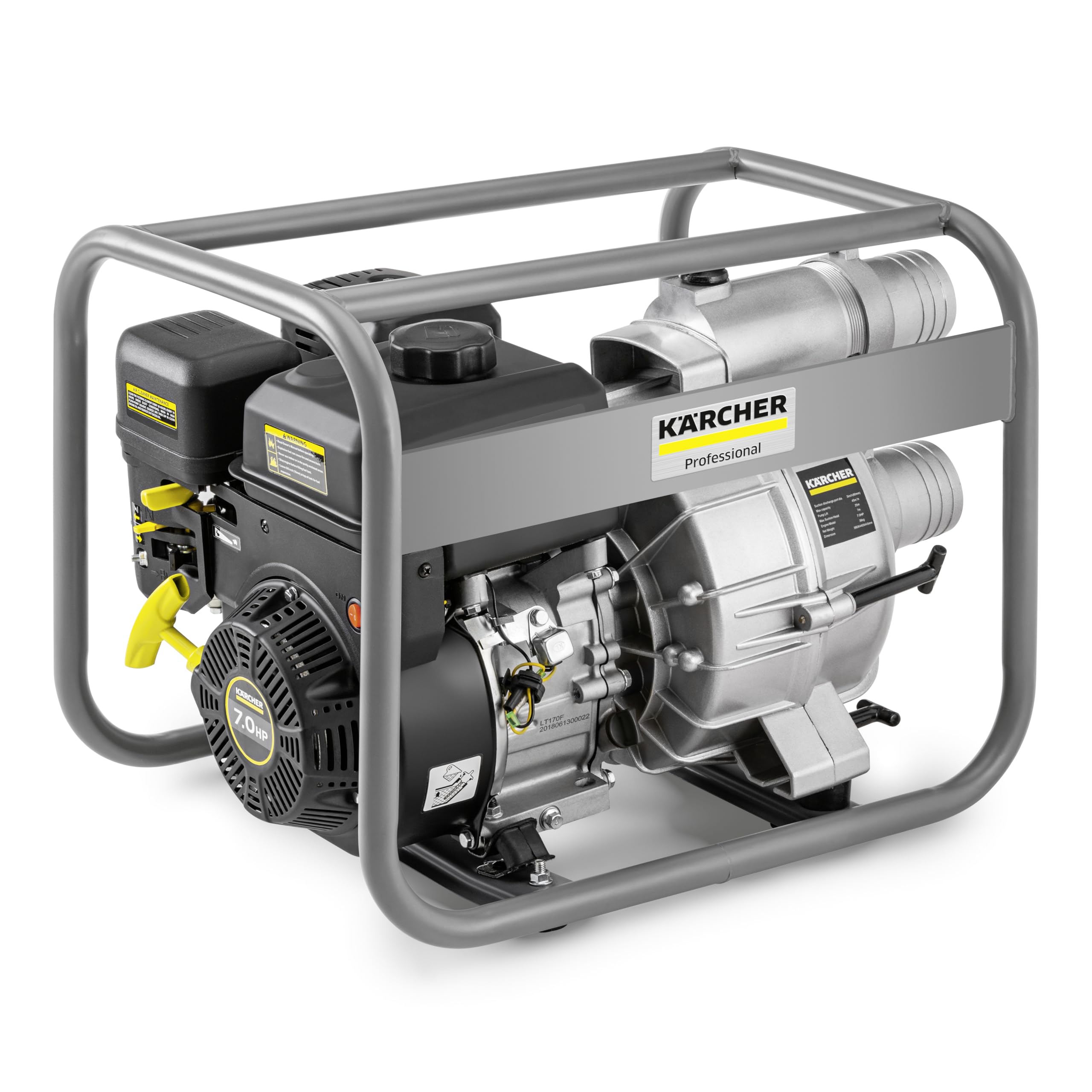 Kärcher WWP 45 Schmutzwasserpumpe, Fördermenge max 45 m³/h, Antriebsart Benzin, 5,1 kW