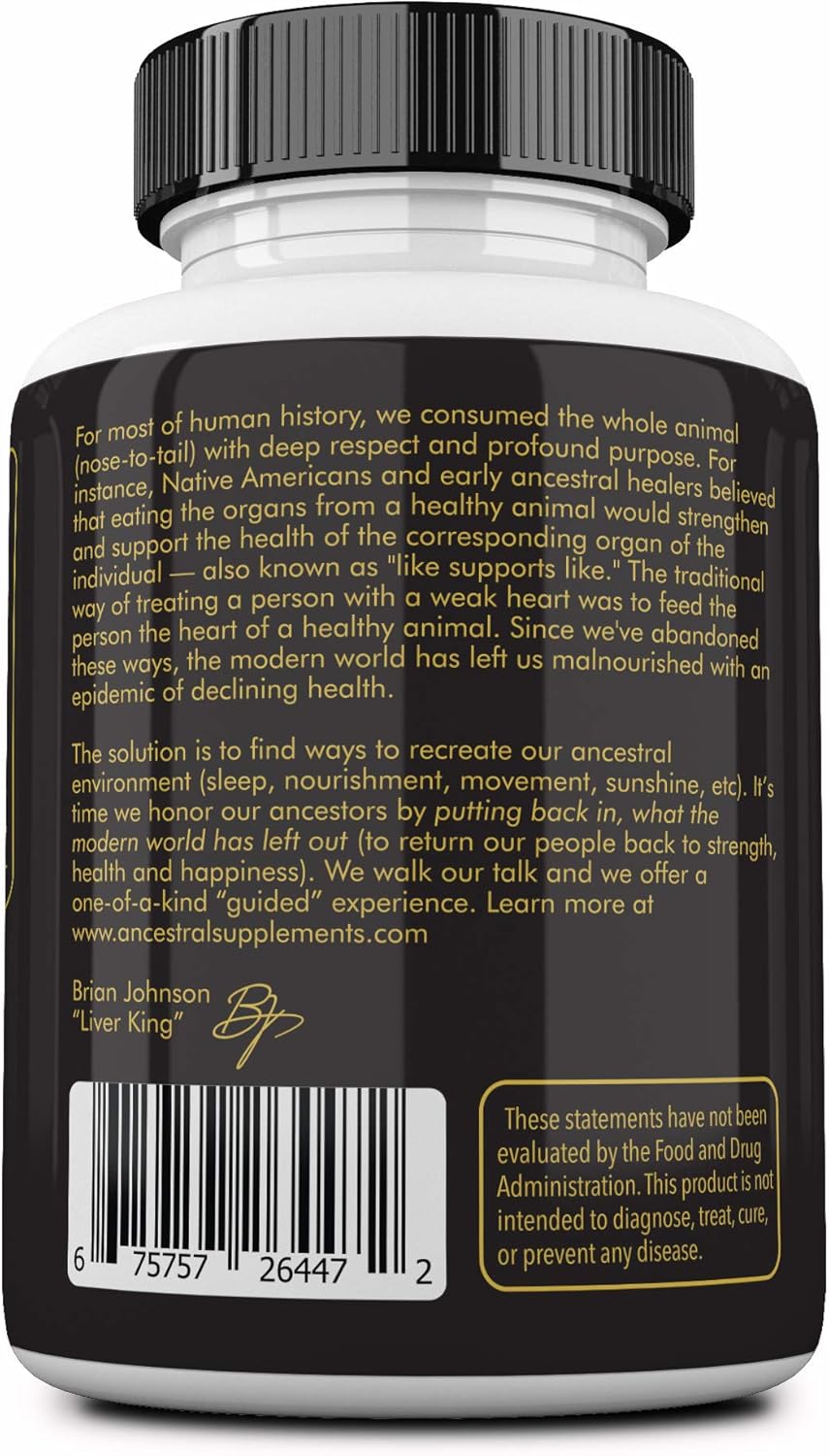 Ancestral Supplements Mofo — 30 Day Supply : Health & Household