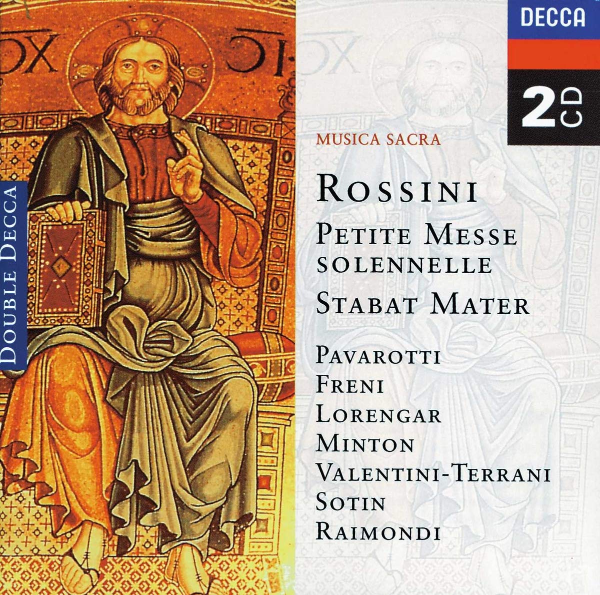 Rossini: Petite Messe solennelle / Stabat Mater [Audio CD] Rossini, Gioacchino and Luciano Pavarotti