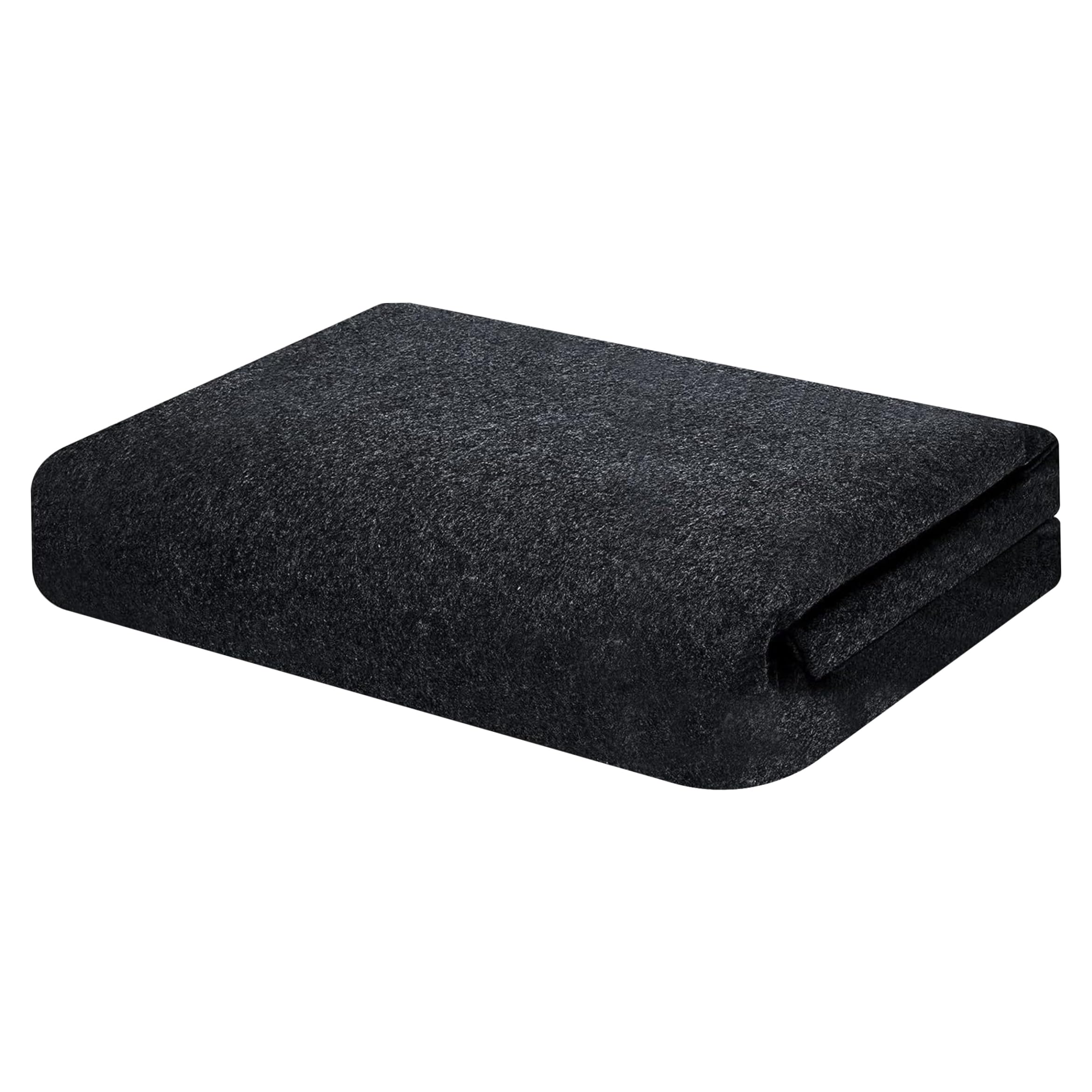 Tapis en tissu Oxford doux imperméable gris foncé 47x71 pouces pour sol de tente de camping