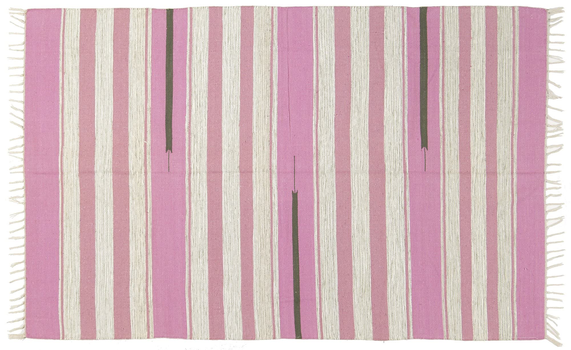 Galleria Farah1970) - 180x120 CM Kilim Autentico, Originale e Fatto a Mano Ideale Per la Sala, Salotto, Ufficio, Seconda Casa e la Cucina (LAVABILE IN LAVATRICE)
