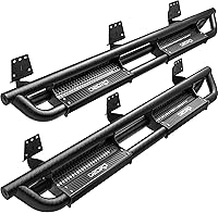 Vista 11 de OEDRO Estribos de 6.5 pulgadas compatibles con Dodge Ram 1500 2019-2025 New Body (no compatible con 2019-2024 1500 Classic), rieles de barras Nerf