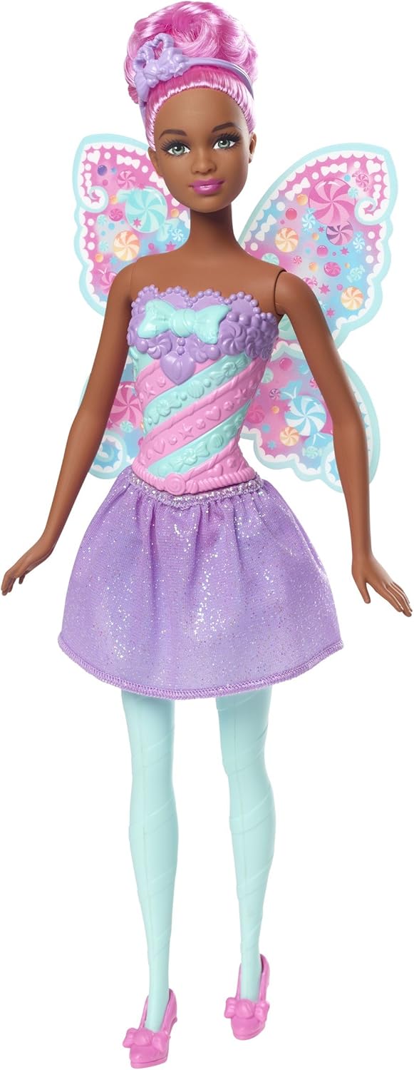Barbie Dreamtopia Fairy Candy Doll, Pink