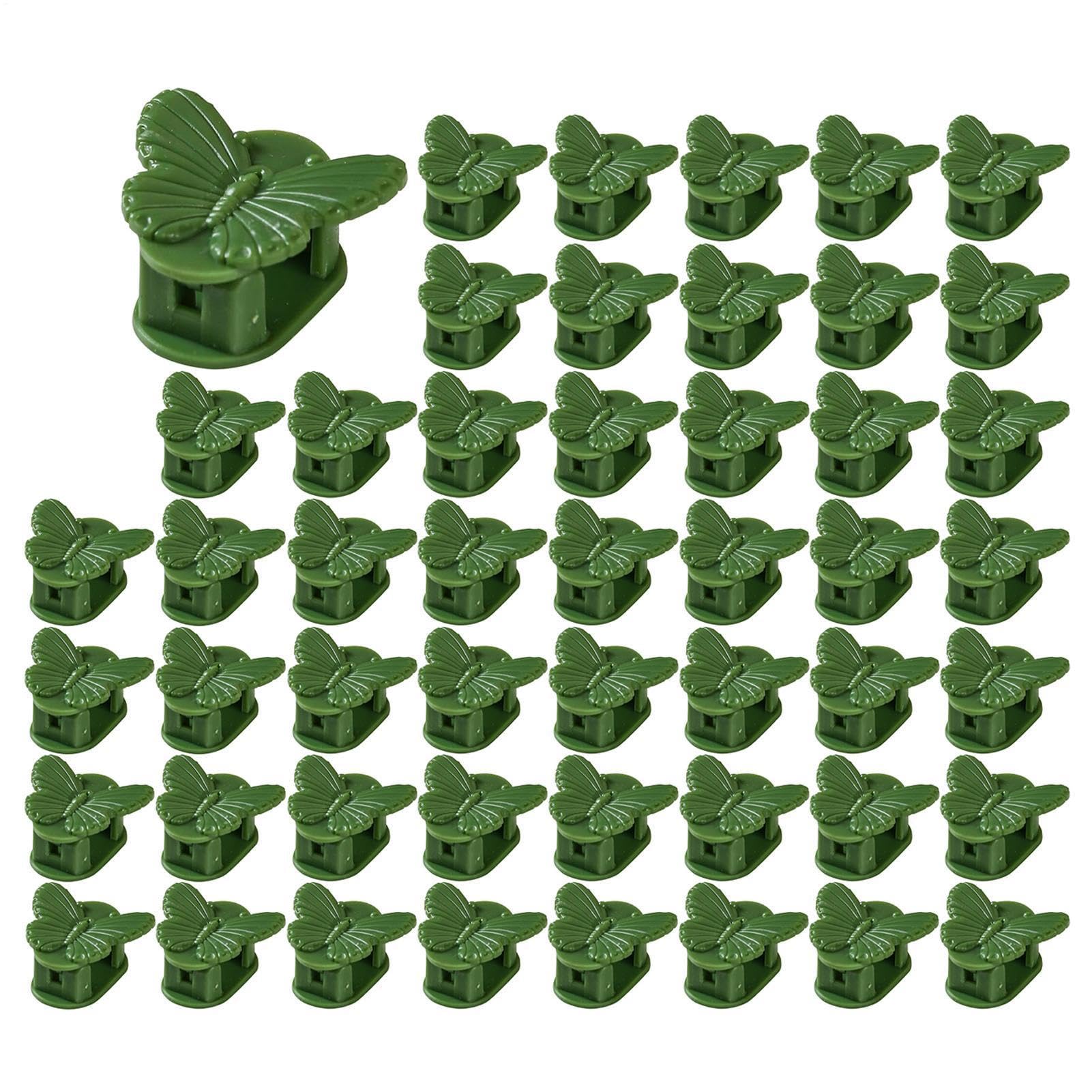 Clips para plantas contra tallos caídos en flores y vides de exterior e interior