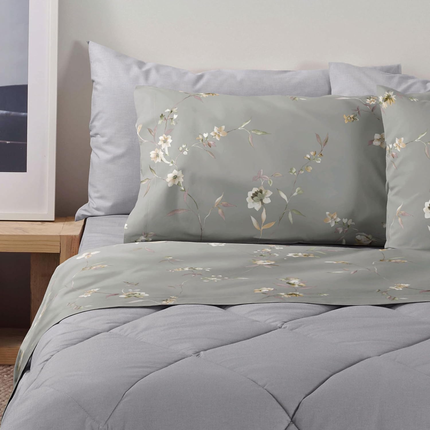 Pago Poco Lenzuolo Flanella Sotto Con Angoli Singolo 90x195 22cm. Sogni - Foto 9