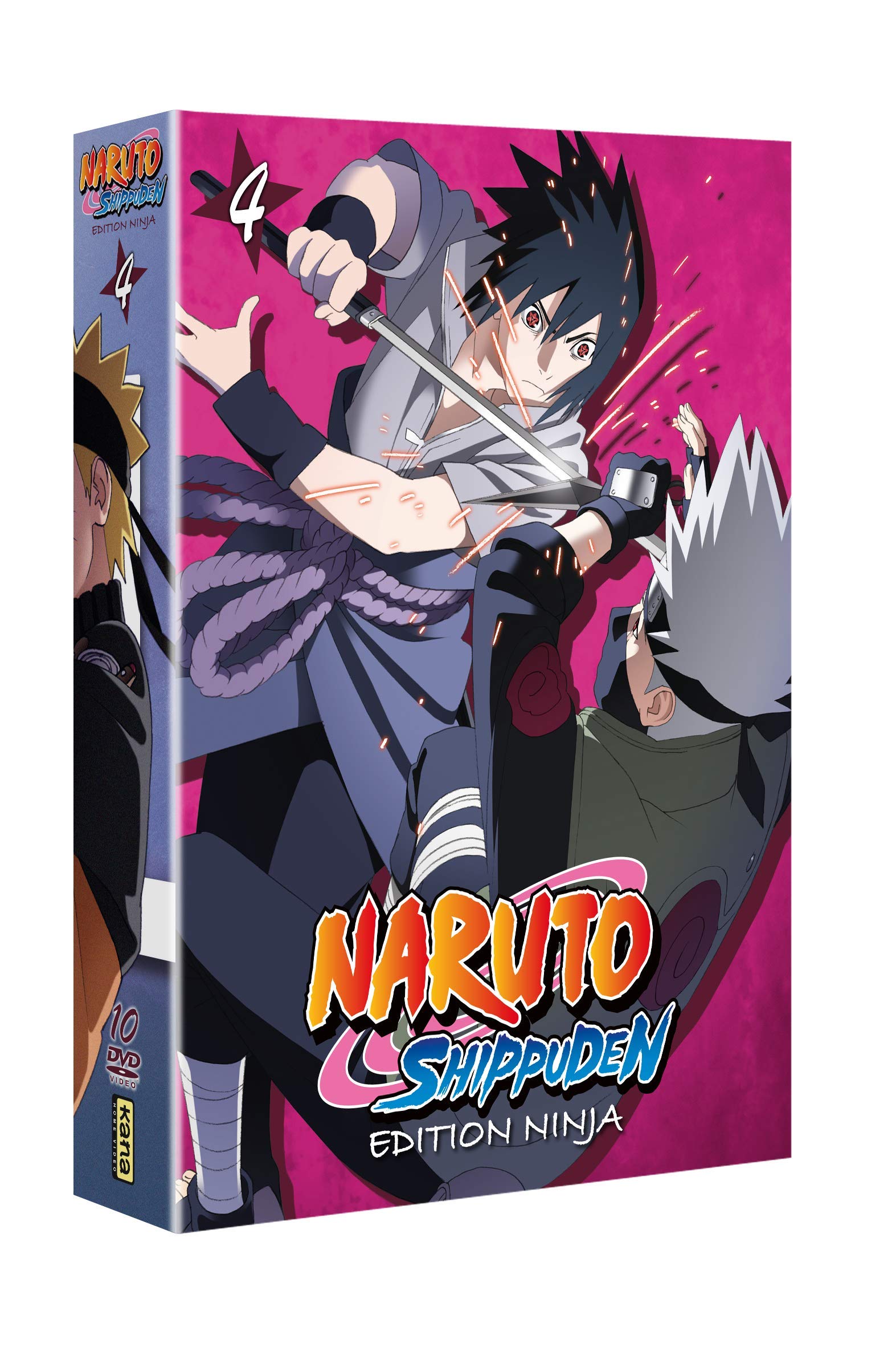 Naruto Shippuden Edition Ninja Coffret 4 - 10 DVD