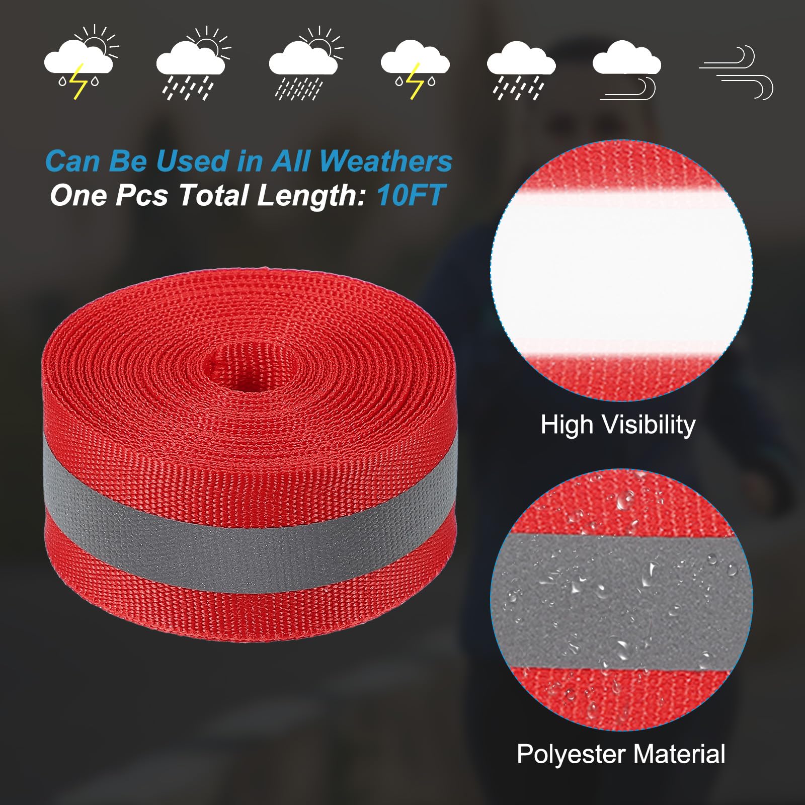 PATIKIL Reflective Tape Strip - Image 3