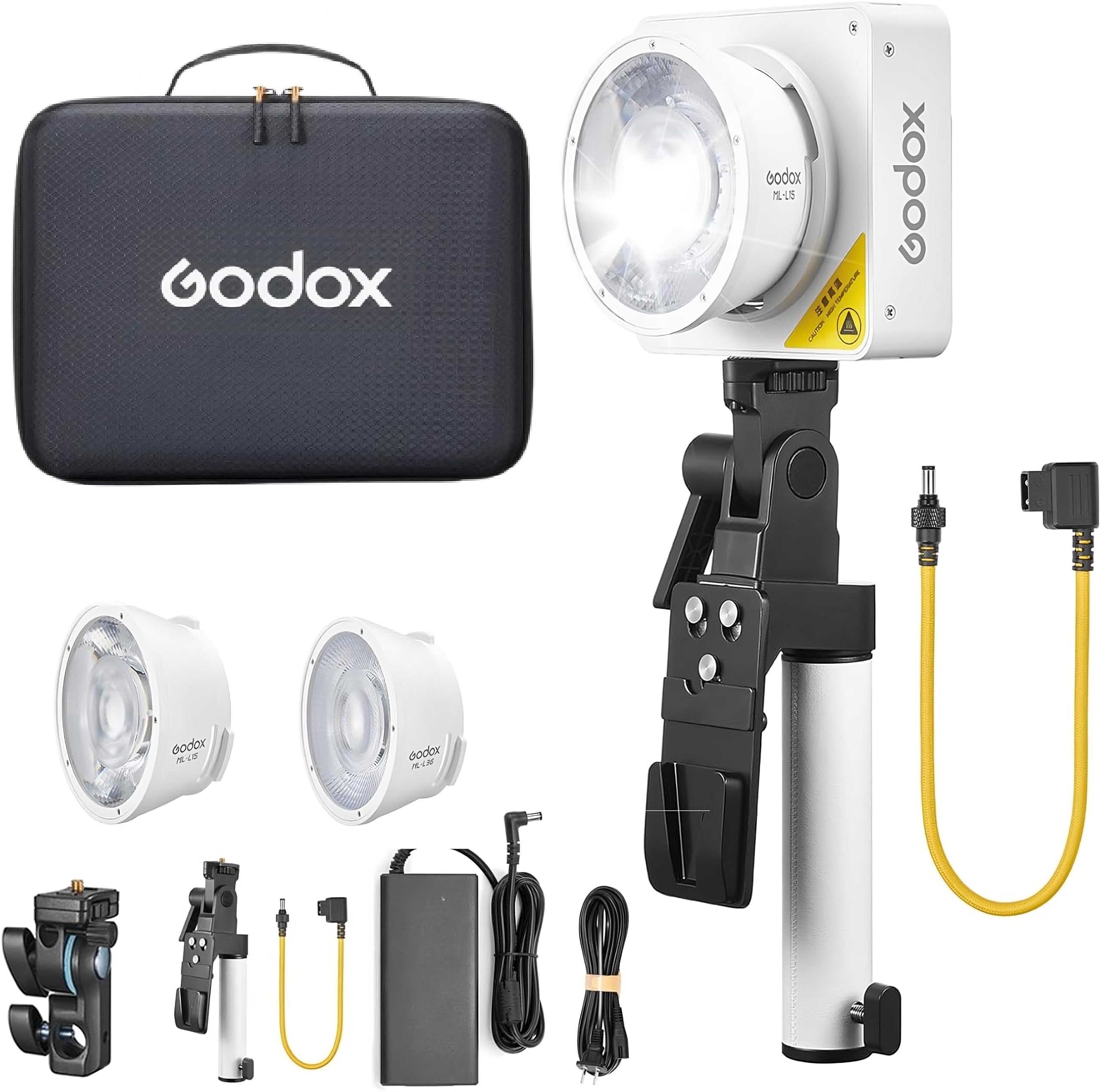 Amazon.co.jp: Godox ML100Bi 120W ハンドヘルド LED ビデオ