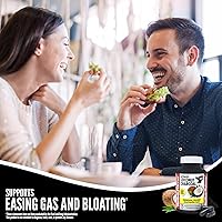 Vista 7 de Yerba Prima Carbón de coco activado, 60 cápsulas - Desintoxicación natural - Vegetariano, vegano, sin gluten, sin OMG