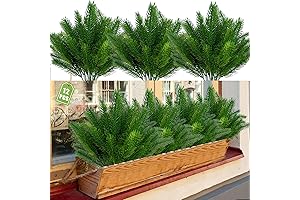 JIFTOK Faux Winter Greenery for Outdoor Planters