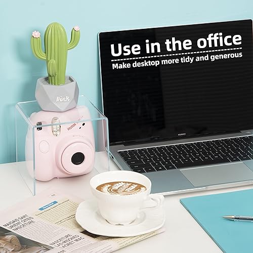 Miniatura 5 de ihomecooker Soporte de exhibición cuadrado Acylic Riser para cupcakes, figuras de Amiibo Funko Pop, postres, joyas, artes y manualidades