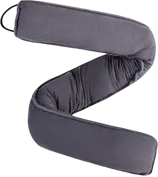My OLi Under Door Draft Stopper Decorative Wind Stopper 36 inch for Door & Window Noise Blocker Gap Stoppers Window Sealer - Bark Gray