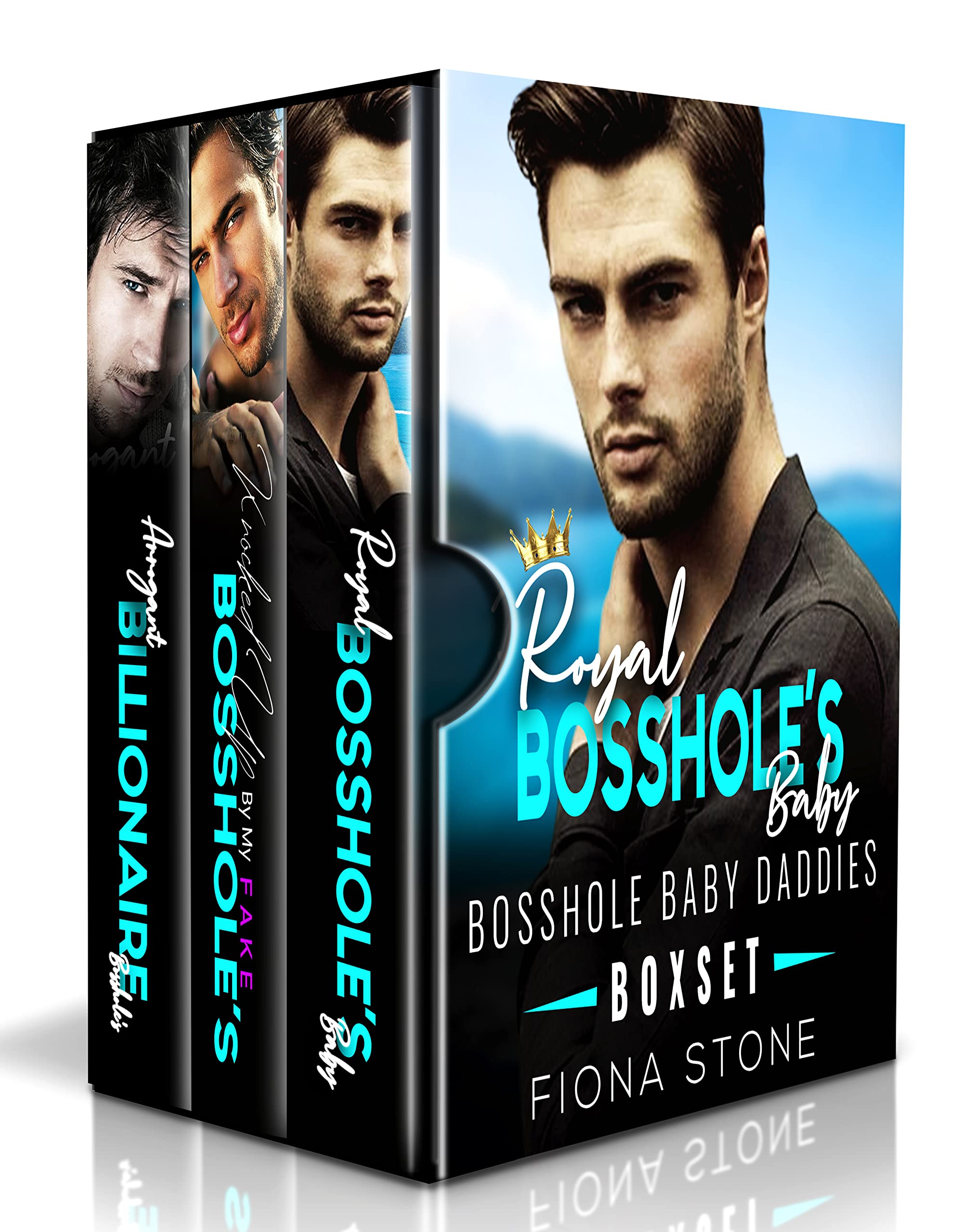 Bosshole Baby Daddies ( 3-Book Box Set): An Enemies to Lovers Secret Baby Romance Complete Collection