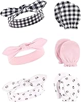 Vista 146 de Hudson Baby Conjunto de diadema de algodón y manoplas para rascar para bebé Unicornio