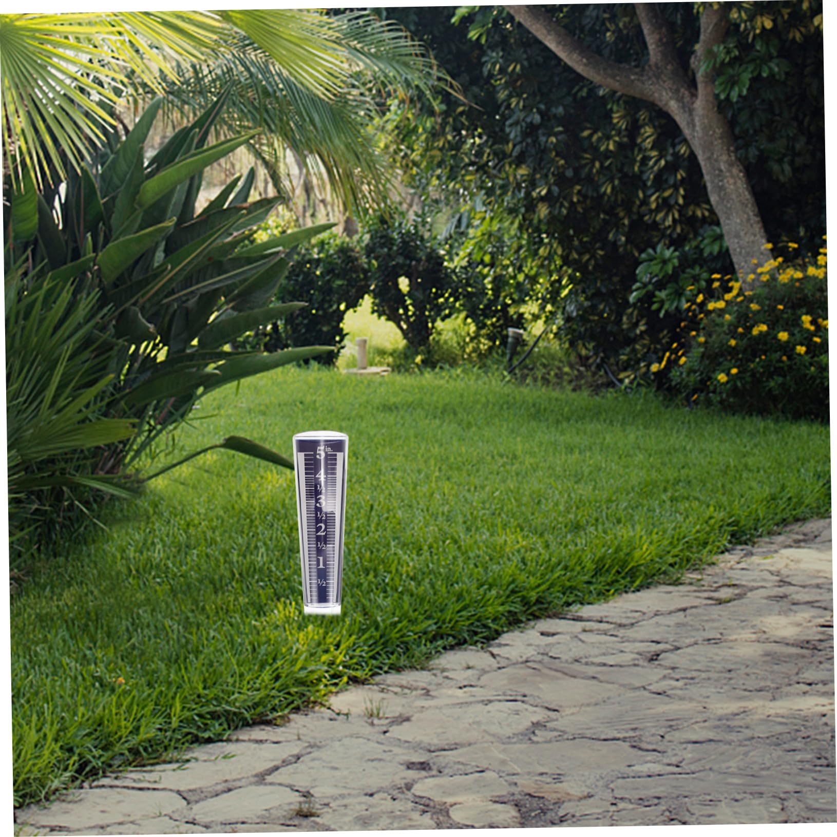 POPETPOP 4stücke Rain Gauge Mit Ständer Transparenter Regenmesser Zur Präzisen Niederschlagsmessung Im Garten Für Rasen Und Terrasse Wetterfestes Messinstrument Für Gartenliebhaber