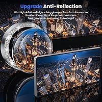 Vista 43 de WSKEN for Samsung Galaxy S24 Ultra Camera Lens Protector, Ultra Thin Scratch Resistant 9H Tempered Glass with Aluminum Metal Circle Camera Screen