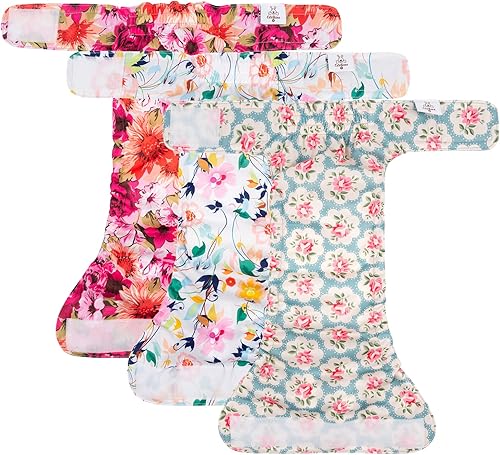 Miniatura 3 de CuteBone Pañales lavables para perras, paquete de 3 pantalones de entrenamiento para cachorros WWD02XS