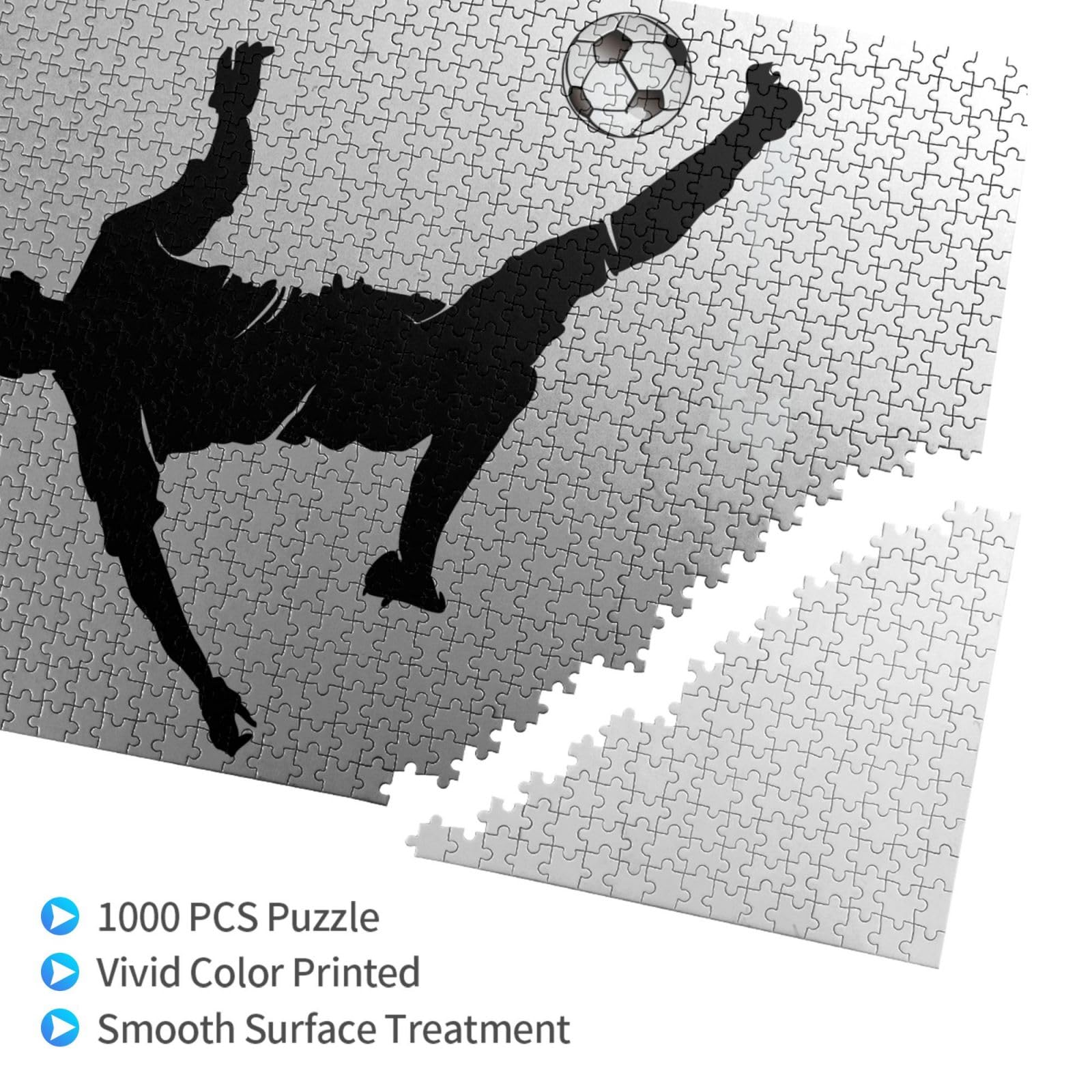 Amazon.co.jp: パズル サッカー フットボール 木製 1000ピース