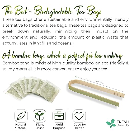 Miniatura 8 de 55 bolsas de té de hinojo premium, 100% natural y puro de semillas de hinojo. Té de hierbas de semillas de hinojo. Té de semillas de hinojo. Hecho