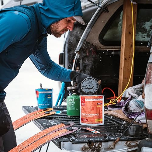 Miniatura 7 de GOOD TO-GO Pasta Marinara  Alimentos de camping, comida para mochileros (paquete de 6 porciones individuales)  Solo tienes que añadir comidas de