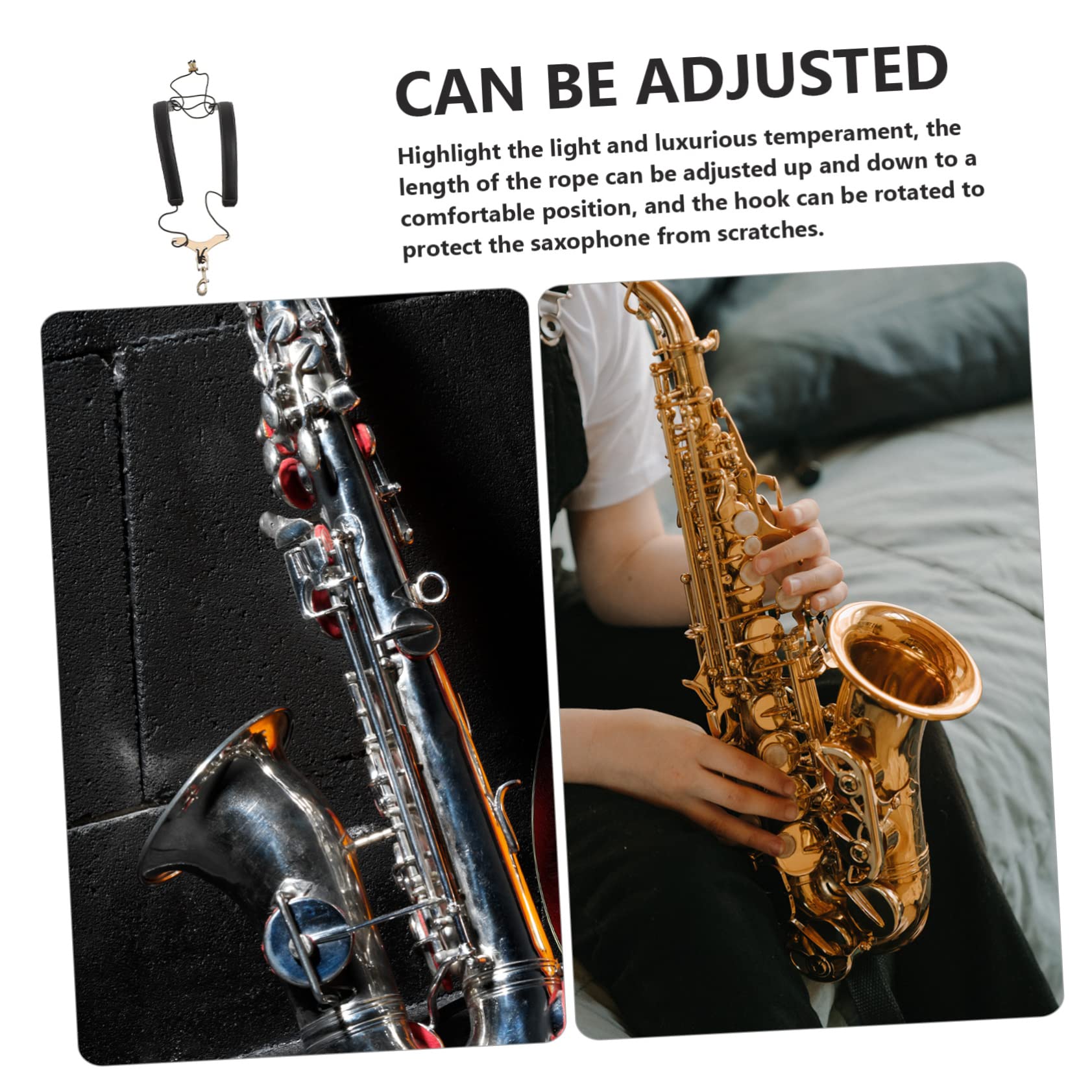 BESPORTBLE Sangle Épaule Pour Saxophone Harnais Pour Saxophone Accessoire De Rechange