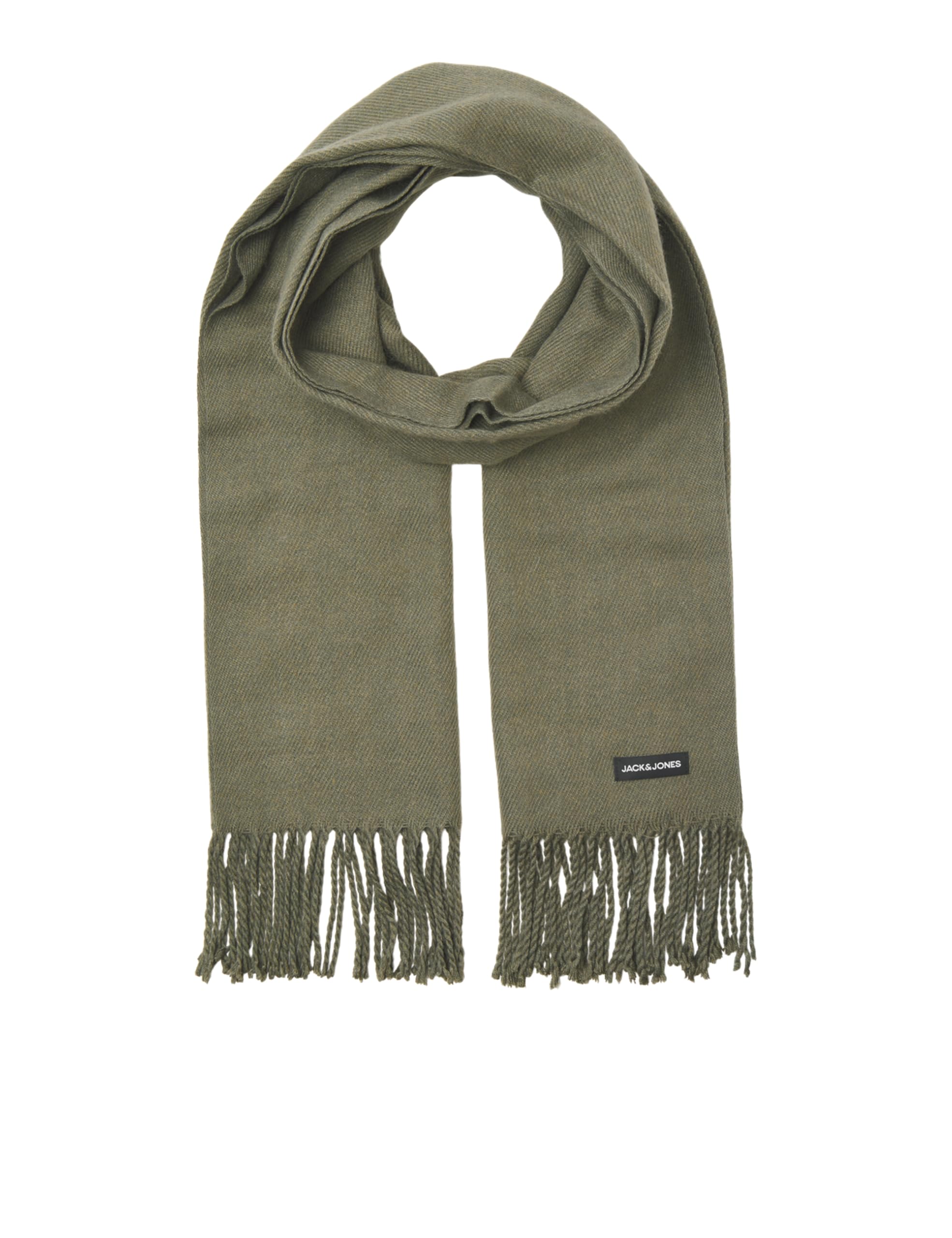 JACK & JONES Jacsolid Woven Scarf Noos, Dusty Olive, One Size, Dusty Olive, One Size