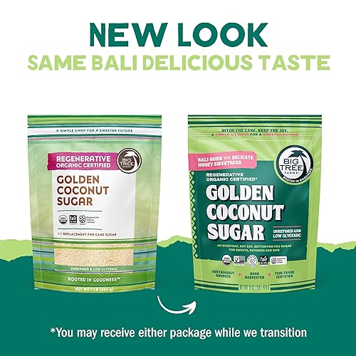 Miniatura 12 de Big Tree Farms Azúcar de coco orgánica, dorada