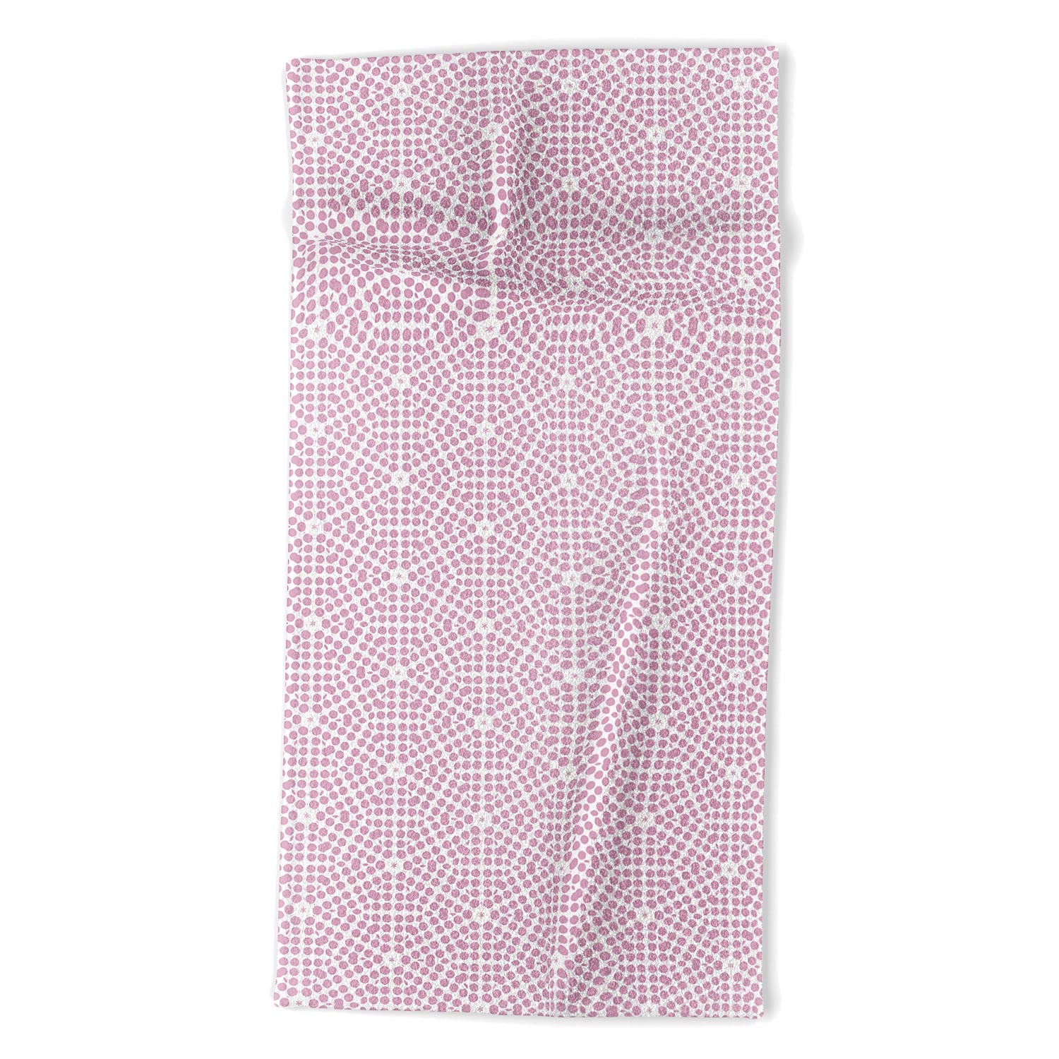 Deny Designs2021 Beach Towel, 70" x 35", Emmie K Spring Bloom DOT Pink
