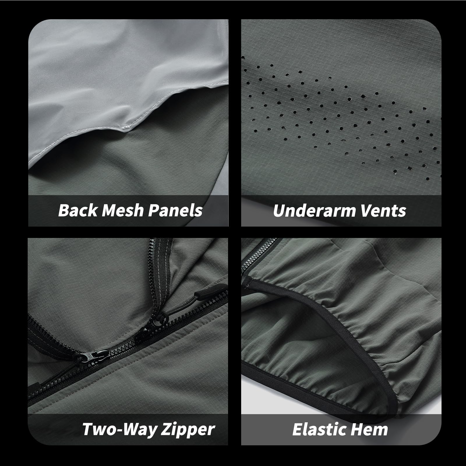 Chaqueta De Ciclismo Impermeable Chaquetas De Running Para Hombre Y MujerChaqueta MTB Transpirable Y Ligera Maillot Para Actividades Al Aire LibreAbrigo Impermeable Para La Lluvia