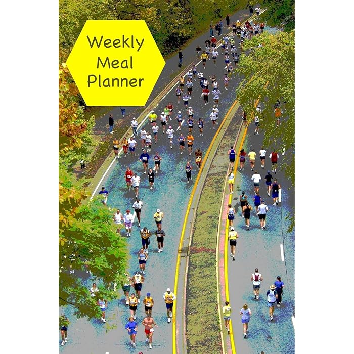 Buy Weekly Meal Planner: For Runners 52 Weeks Journal, Log And Notebook ...