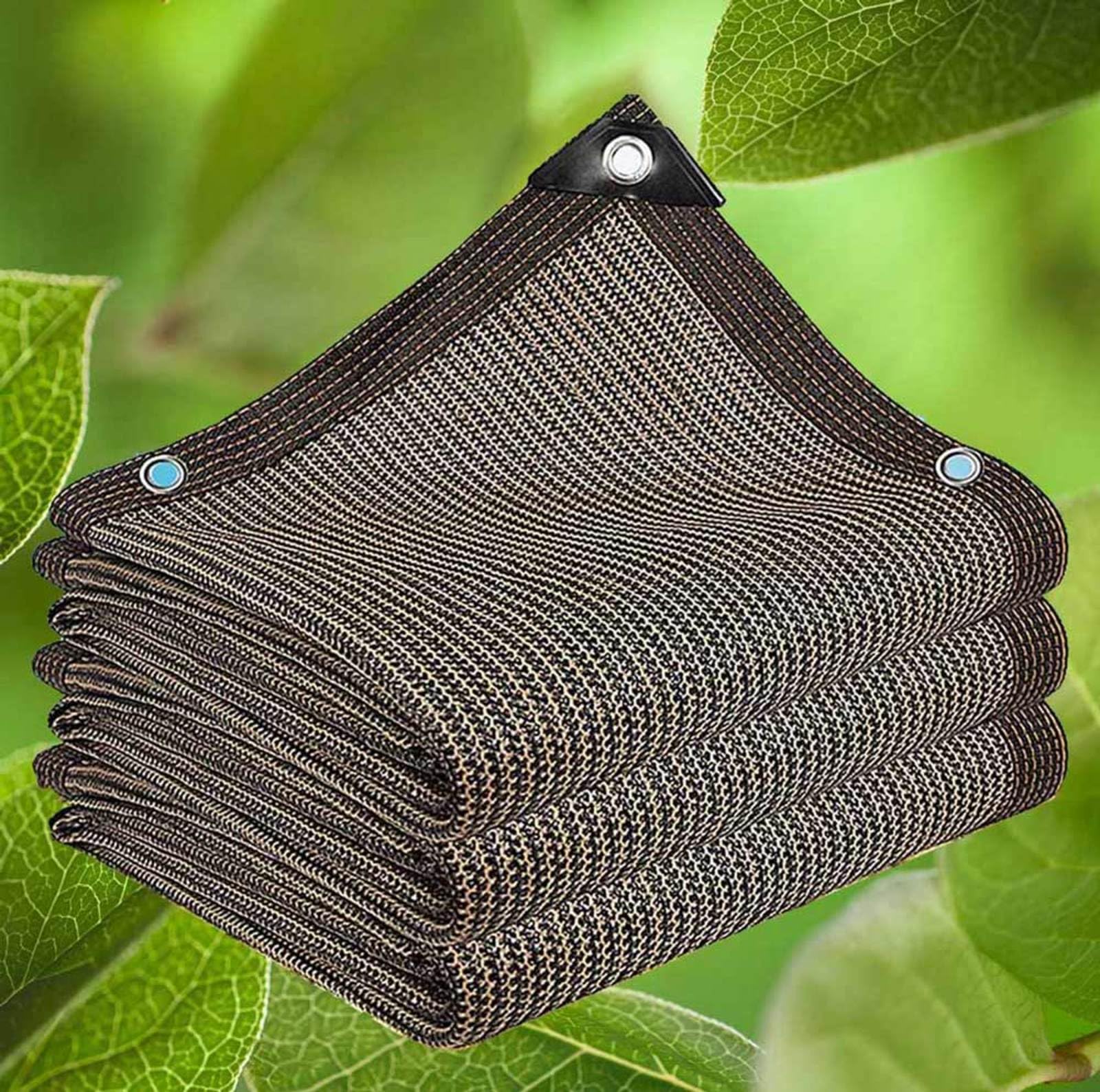 Toile de Protection Solaire pour Protection Solaire, Pergola, Couverture d'ombrage, Filet d'ombrage Coupe-vent, Bâche d'ombrage Anti-vieillissement, Respirante pour les serres, les cours, les fleurs
