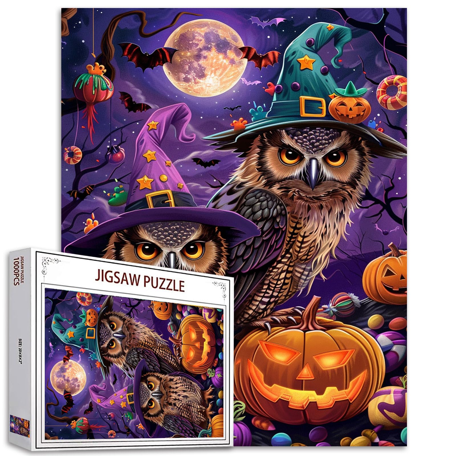 Puzzle di Halloween per ripassare le tabelline - Materiale didattico per la materia Matematica