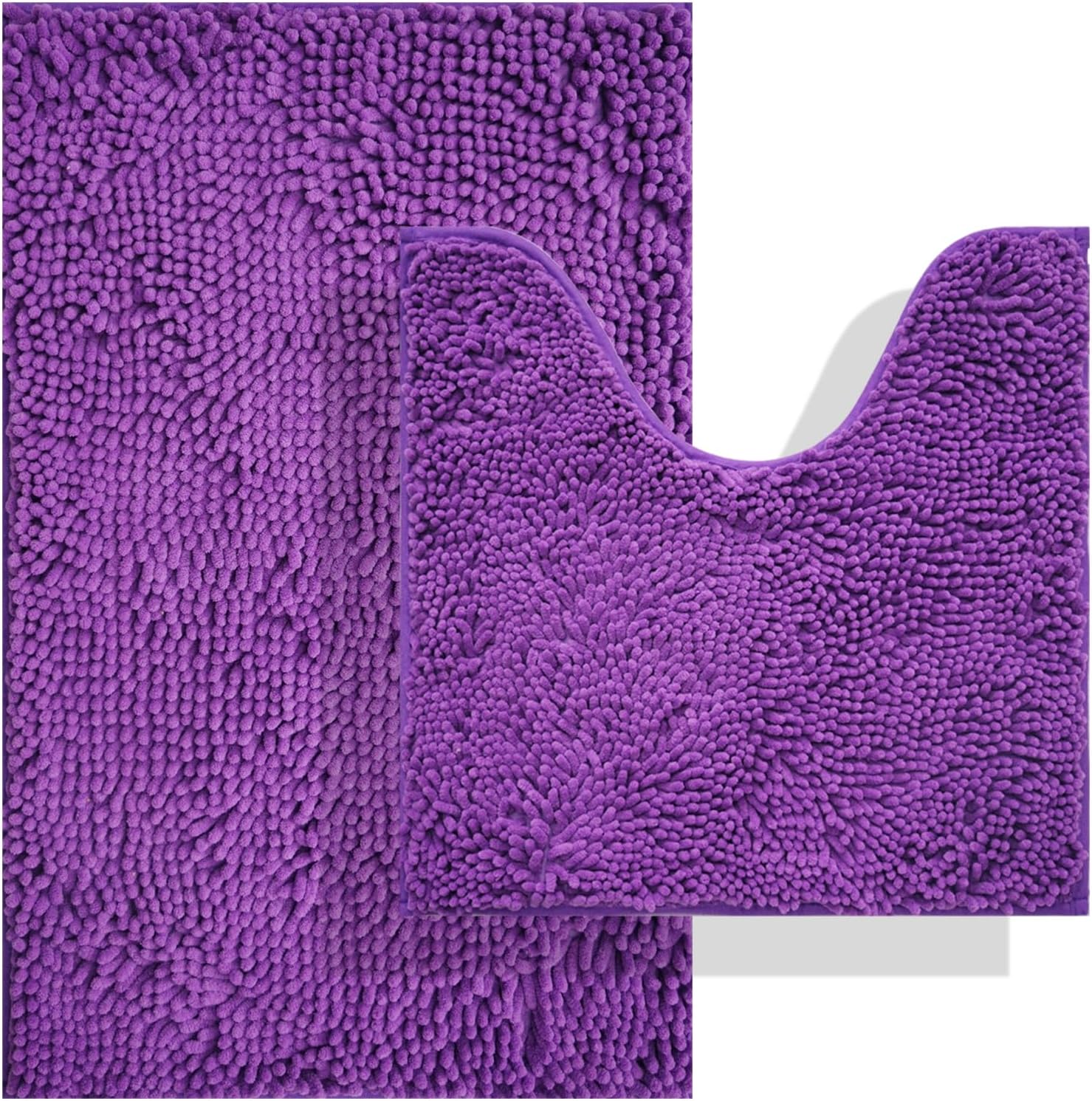 BOANKODU Bathroom Rugs Sets 2 Piece, Absorbent Bath Mat for