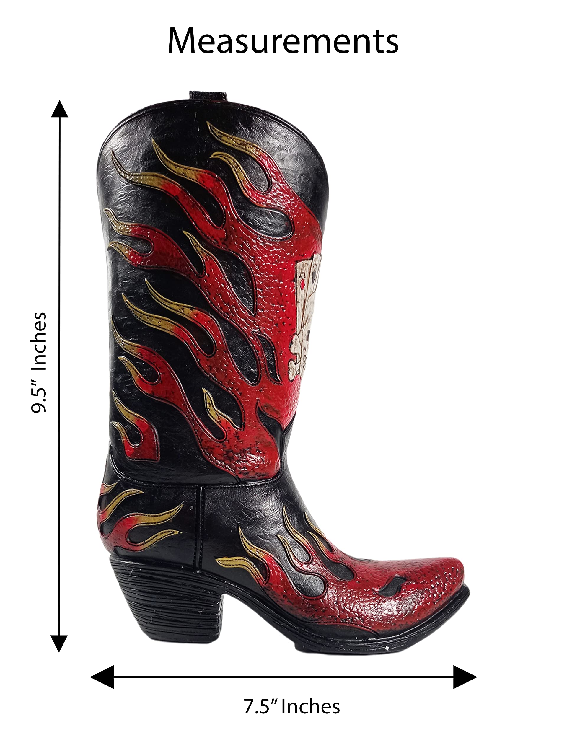 Amazon.co.jp: Urbalabs ウエスタンカウボーイブーツ花瓶 9.5