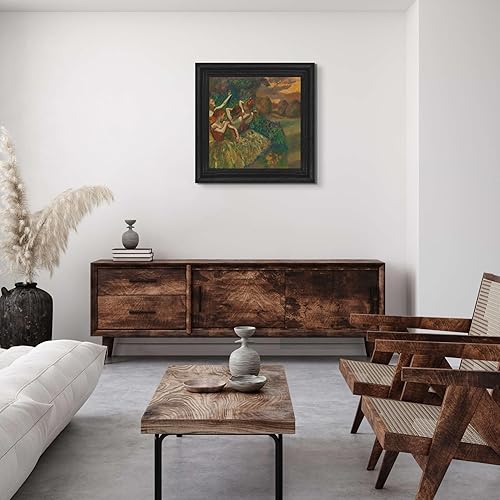 Miniatura 3 de Póster enmarcado de cuatro bailarines 1899 de Edgar Degas para decoración de pared, pintura de obras de arte finas, pósteres e imágenes, impresiones