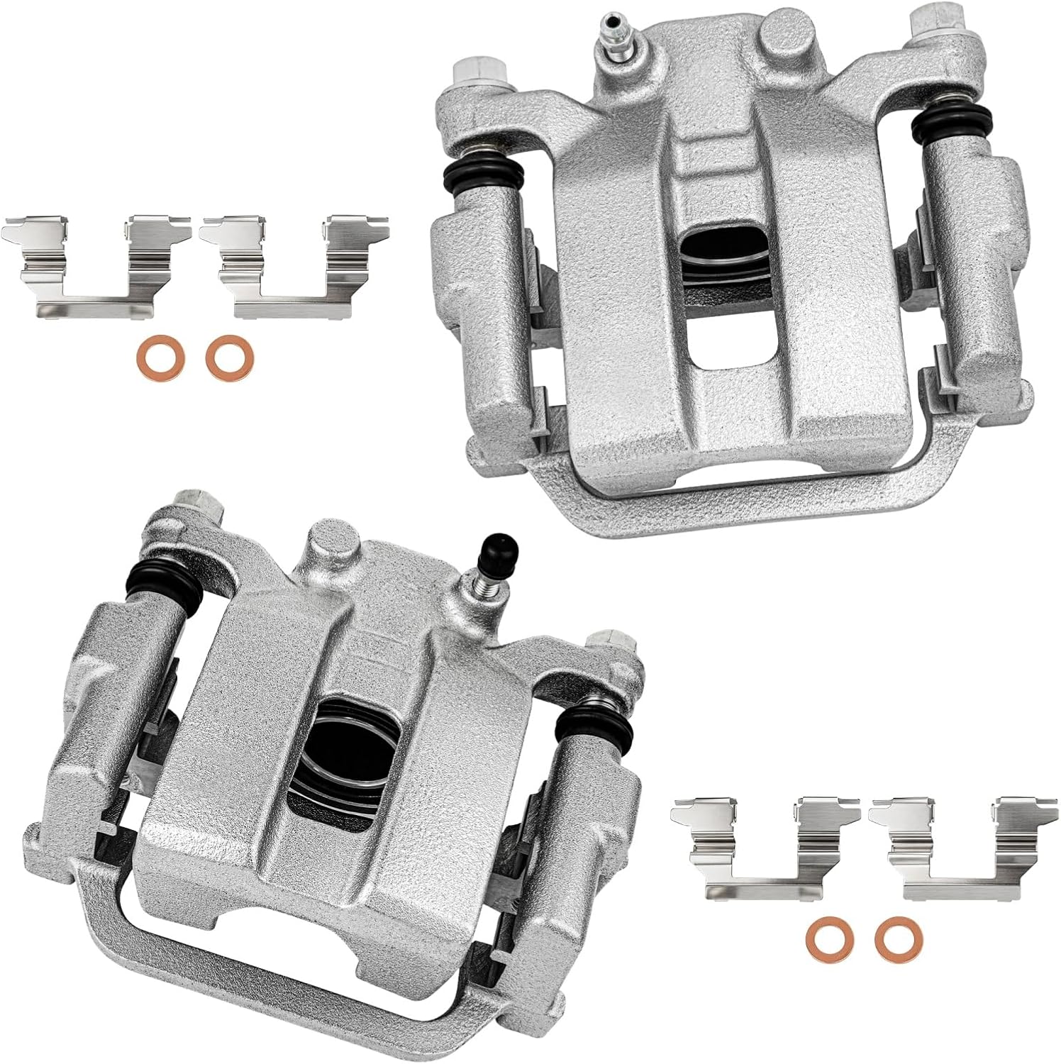 cciyu 19B2792 19B2793 Rear Left & Right Brake Calipers With Bracket For INFINITI For G35 2003-2005,For Nissan For 350Z 2003-2005,For Nissan For Murano 2003-2007,For Nissan For Quest 2004-2009